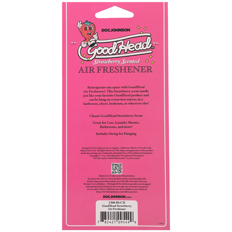 Doc Johnson Goodhead Air Freshener Strawberry