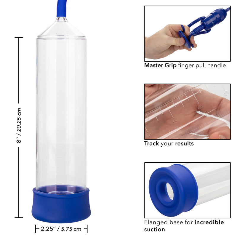 CalExotics Admiral Sta-Hard Pump - Blue