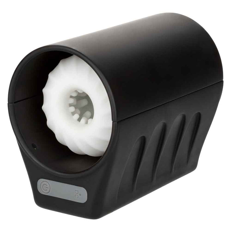 CalExotics Optimum Power - Power Thruster - Black - Automatic Stroker Masturbator - Canister Masturbation Cup
