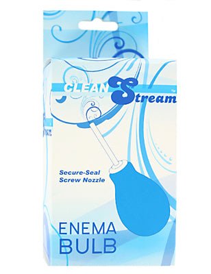 XR Brands Anal Clean Enema Bulb - Blue