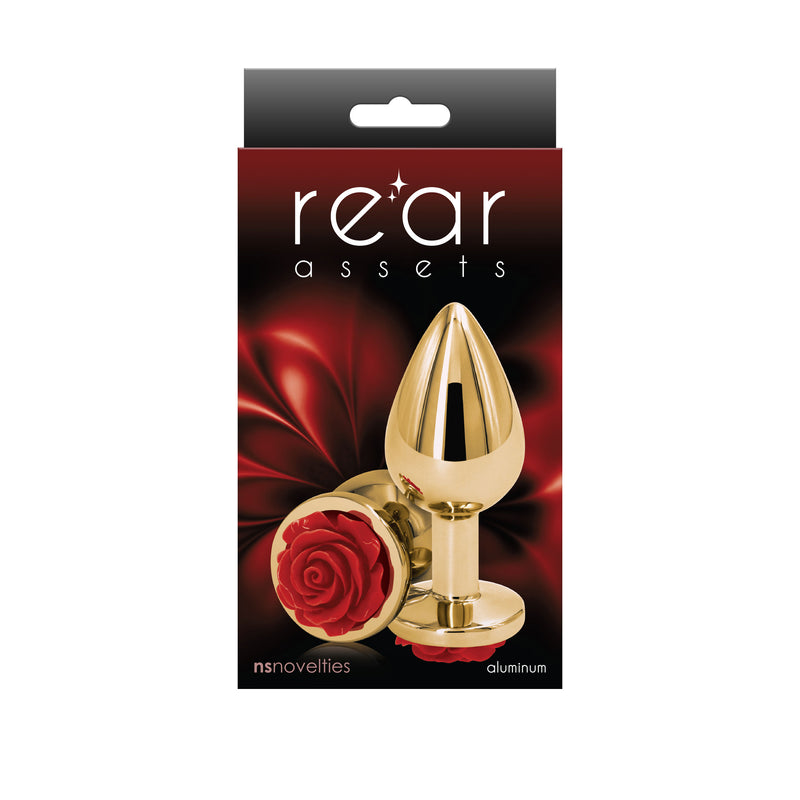 nsnovelties Rear Assets - Rose - Medium - Red