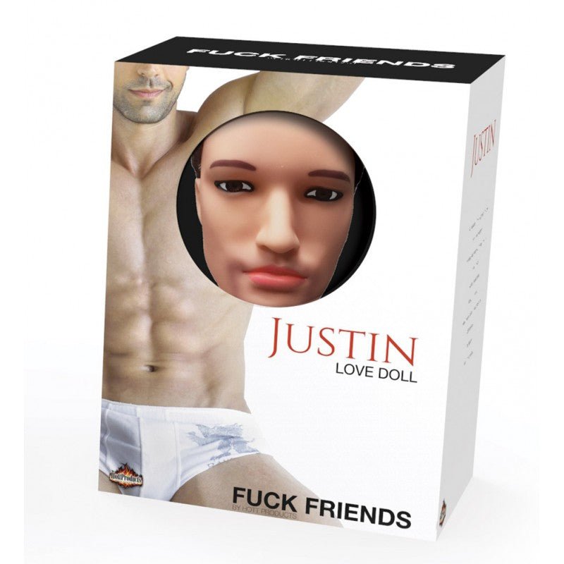 Hott Products Fuck Friends Love Doll - Justin - Love Doll - Inflatable Doll
