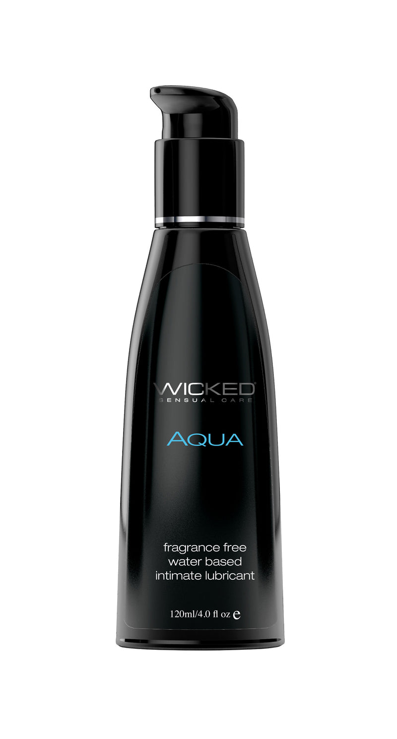 Wicked Sensual Care Aqua Water-Based Lubricant - 4 Fl. Oz.