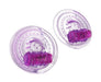 "Razzles Vibrating Nipple Pads - Purple TV-AC695"