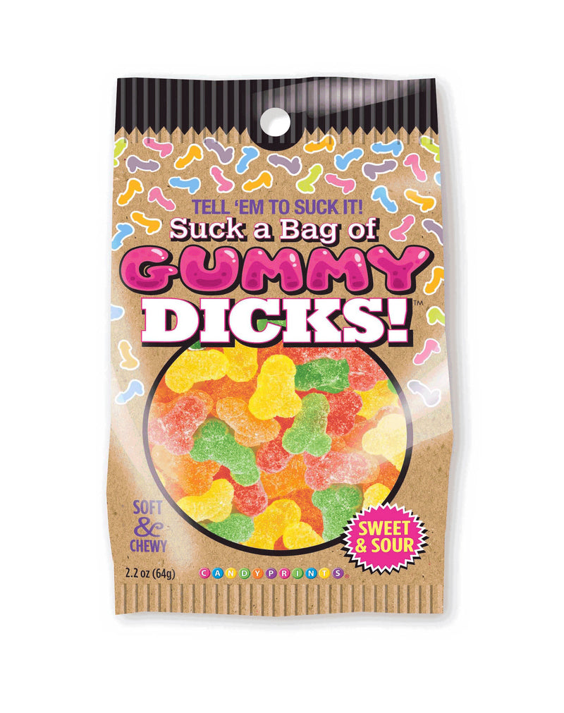 Little Genie Suck a Bag of Gummy Dicks