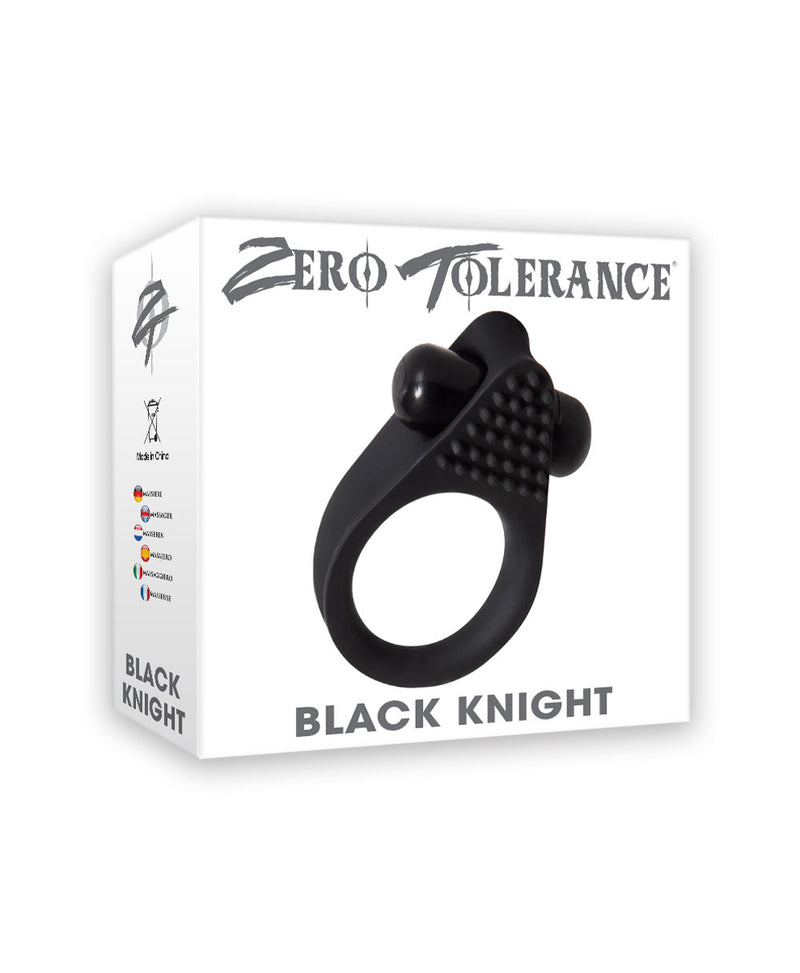 Evolved Novelties Zero Tolerance Black Knight Cock Ring