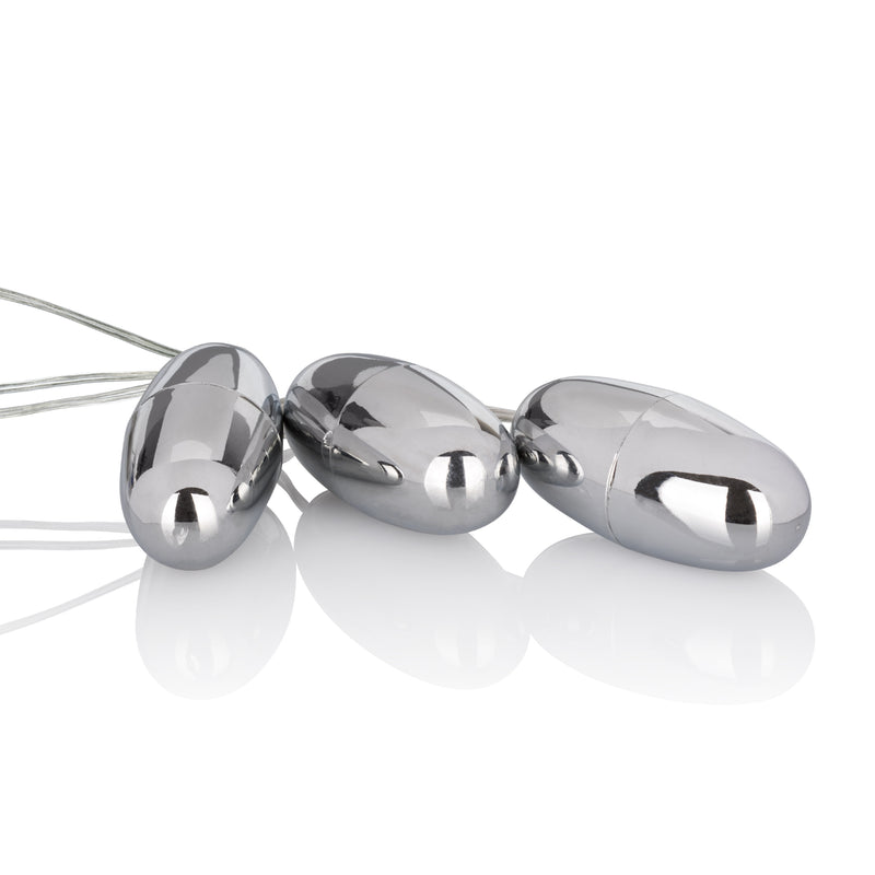CalExotics Interactive Trio Bullets - Silver