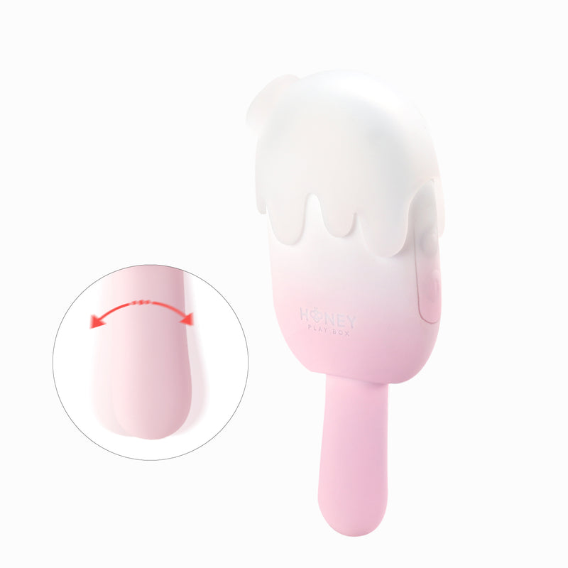 Honey Play Box Bite Me Cream Pop Stimulator - Pink