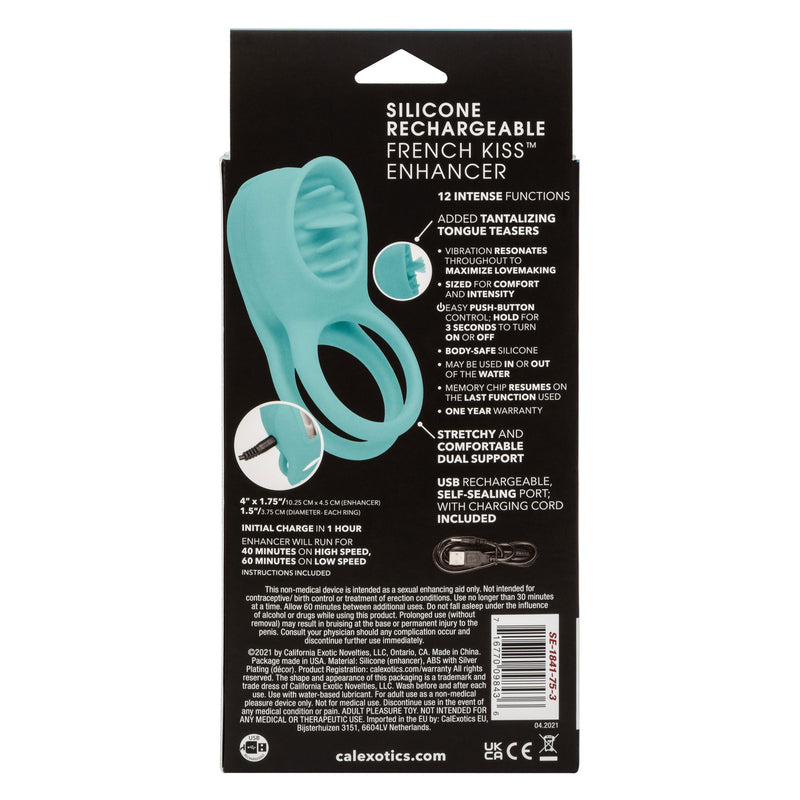 CalExotics Silicone Rechargeable French Kiss Enhancer
