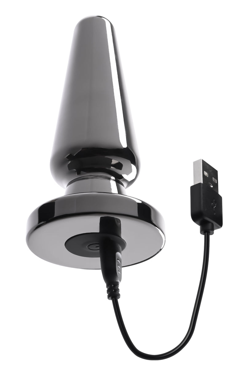 Evolved Novelties Advanced Metal Plug - Black Chrome
