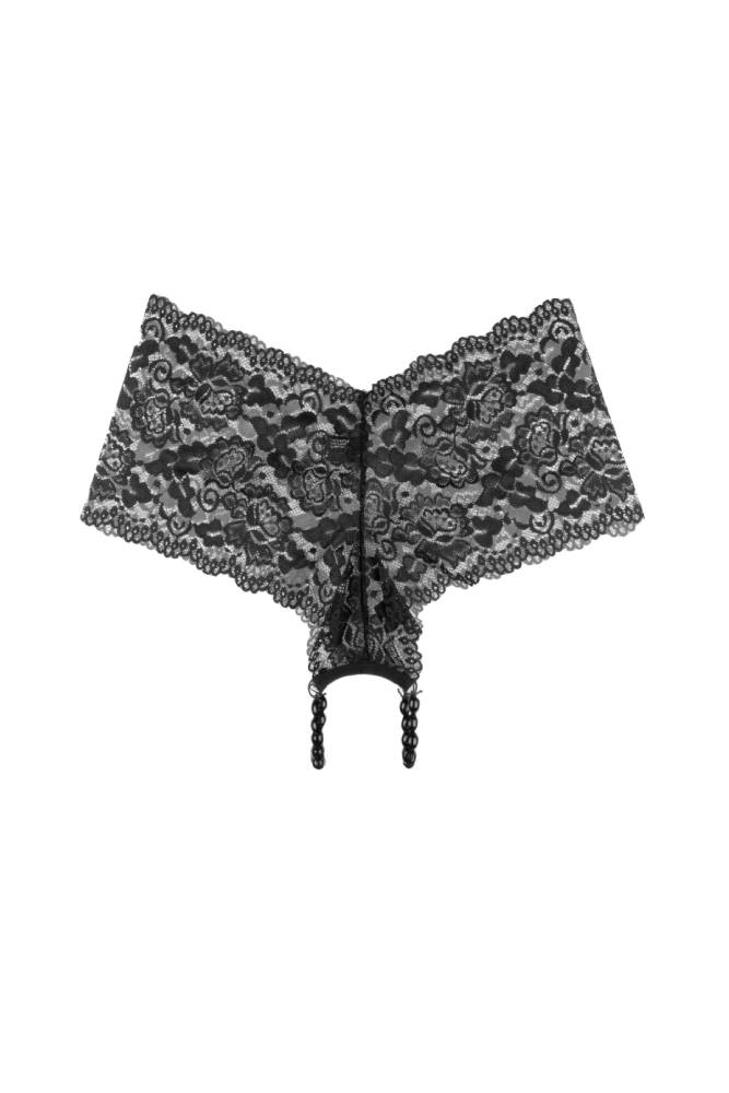 Hookup Panties Pleasure Pearl Boy Shorts (Size: S-L)