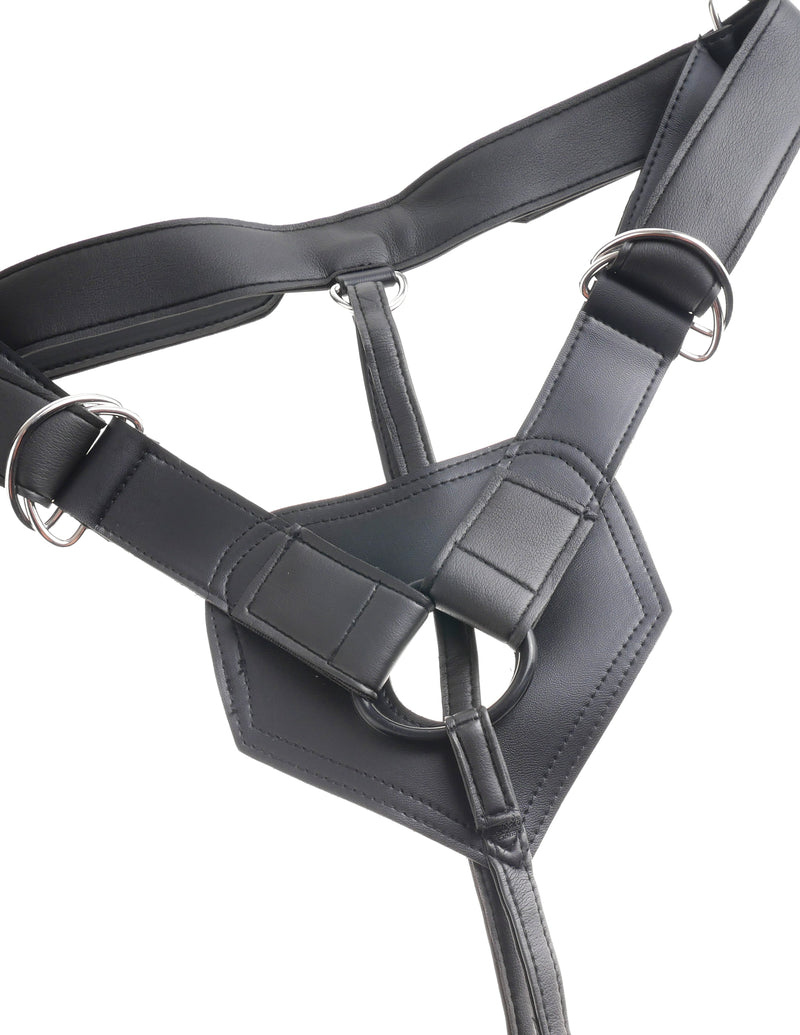 Pipedream King Cock Strap on Harness With 6 Inch Cock - Tan