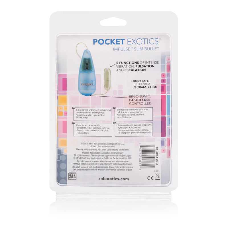 CalExotics Pocket Exotics Impulse Slim Bullet