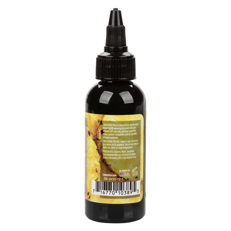 CalExotics Fuck Sauce Flavored Water-Based Personal Lubricant 2 Oz - Pineapple