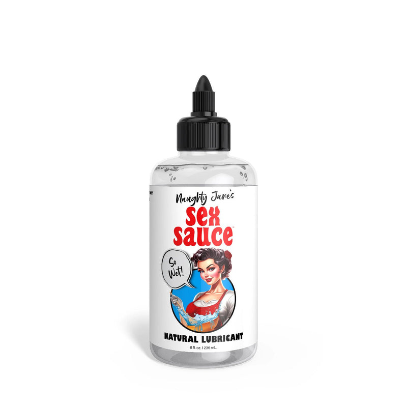 XR Brands Naughty Jane's Sex Sauce Natural Lubricant 8oz