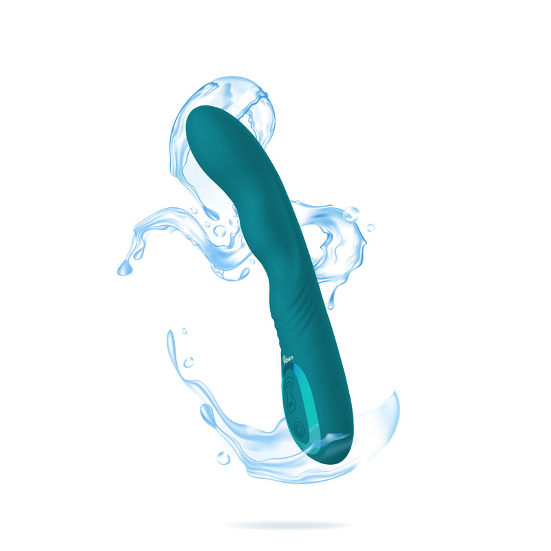 Viben Swagger Wriggling G-Spot Vibe - Ocean