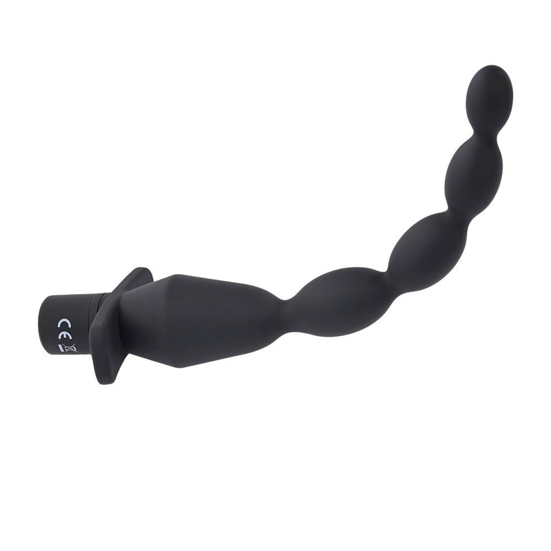 Evolved Novelties Vibrating Butt Beads - Black