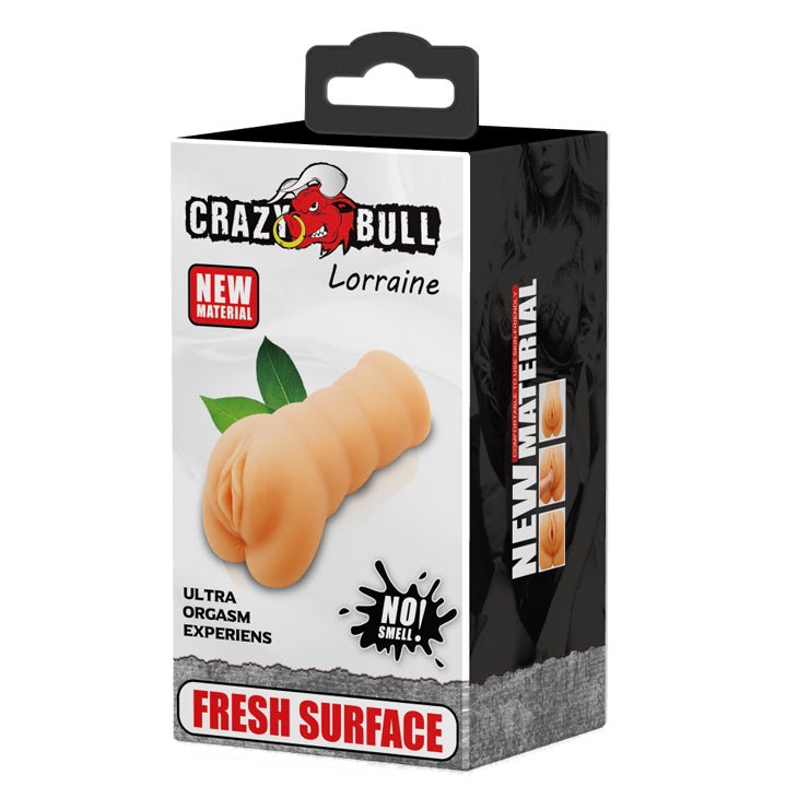 Pretty Love Crazy Bull Masturbator Sleeve - Lorraine - Stroker Masturbator - Realistic Pocket Pussy