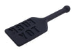"Edge Fuck Toy Silicone Paddle - Black SS98048"