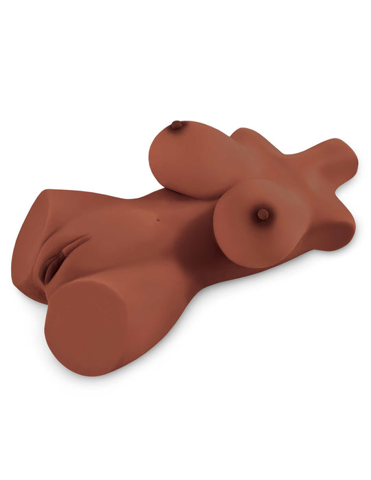 Pipedream Perfect 10 Torso - Brown - Stroker Masturbator - Realistic Body Part Stroker