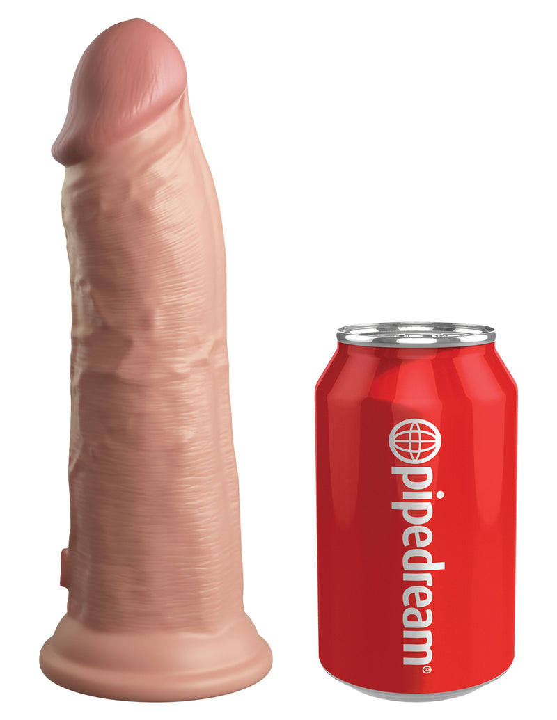 Pipedream King Cock Elite 8 Inch Dual Density Silicone Cock - Light