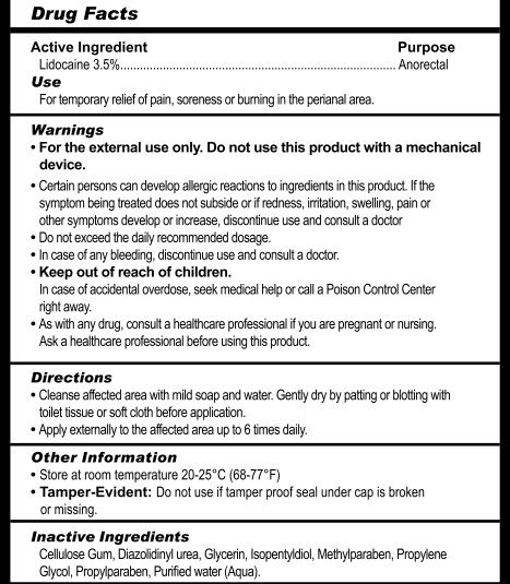XR Brands Numb Desensitizing Water Based Lubricant - 8 Fl. Oz. / 236 ml