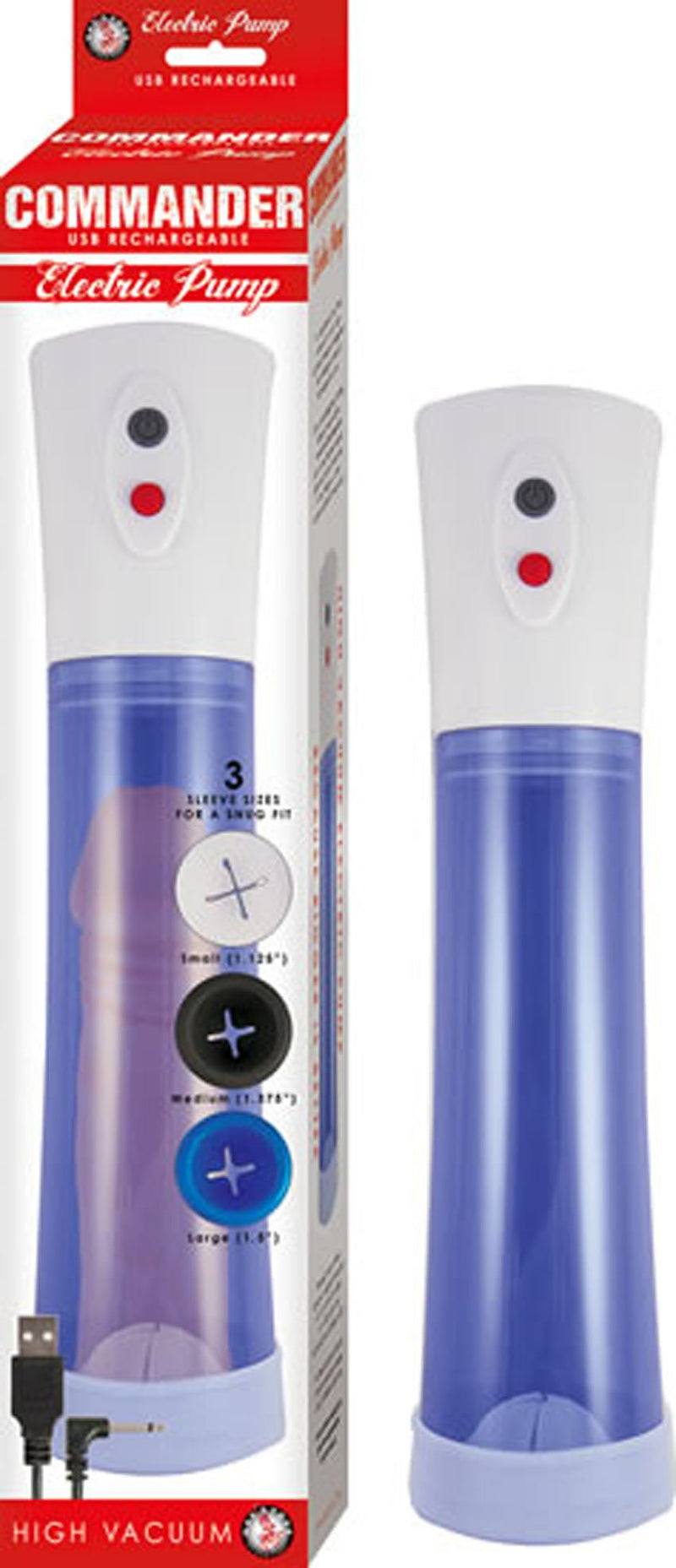 Nasstoys Commander Electric Pump - Blue