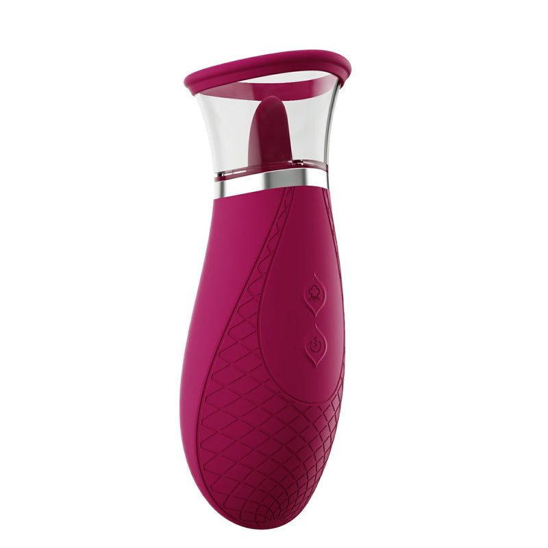 Honey Play Box Scioness - Sucking and Licking Clitoral Stimulator - Wine Purple