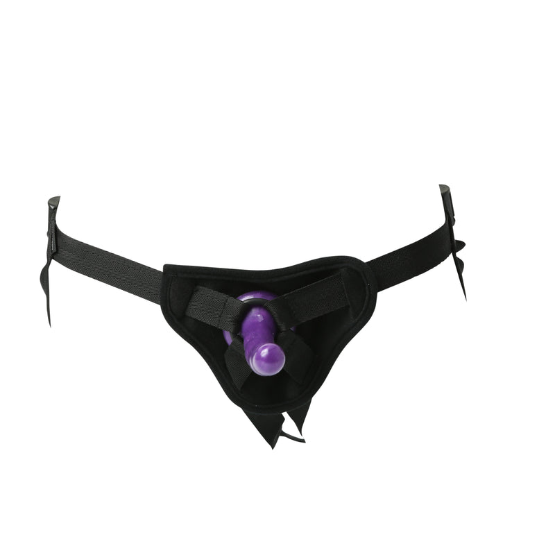 Sportsheets New Comers Strap on and Silicone Dildo Set for Pegging