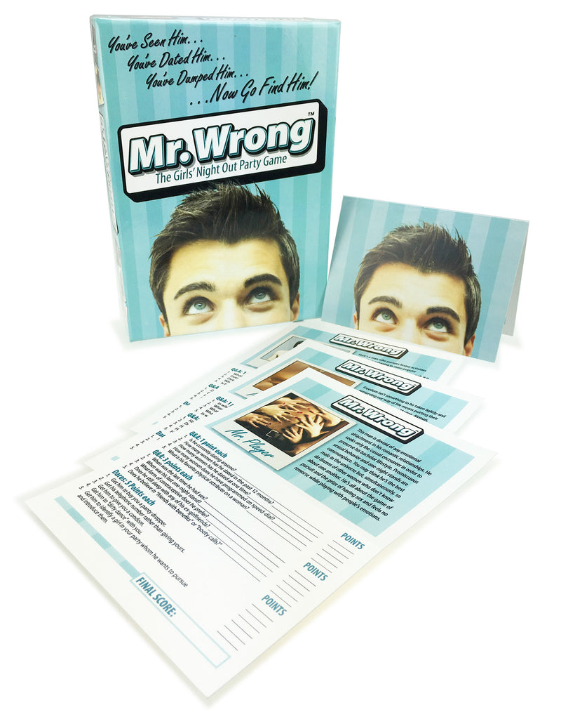 Little Genie Mr. Wrong -the Girls Night Out Party Game