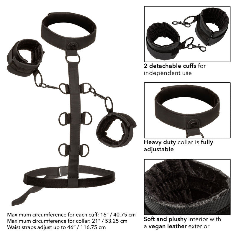 CalExotics Boundless Collar Body Restraint - Black