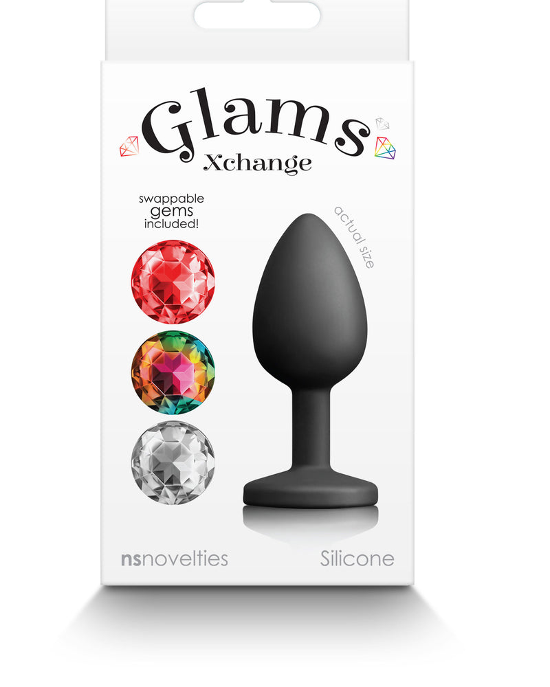 nsnovelties Glams Xchange Round - Small - Black