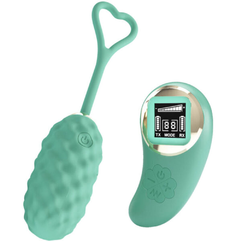 Pretty Love Vivian Remote Control Vibrating Egg - Turquoise