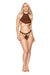 "Bralette and G-String - One Size - Espresso DG-13082ESPOS"