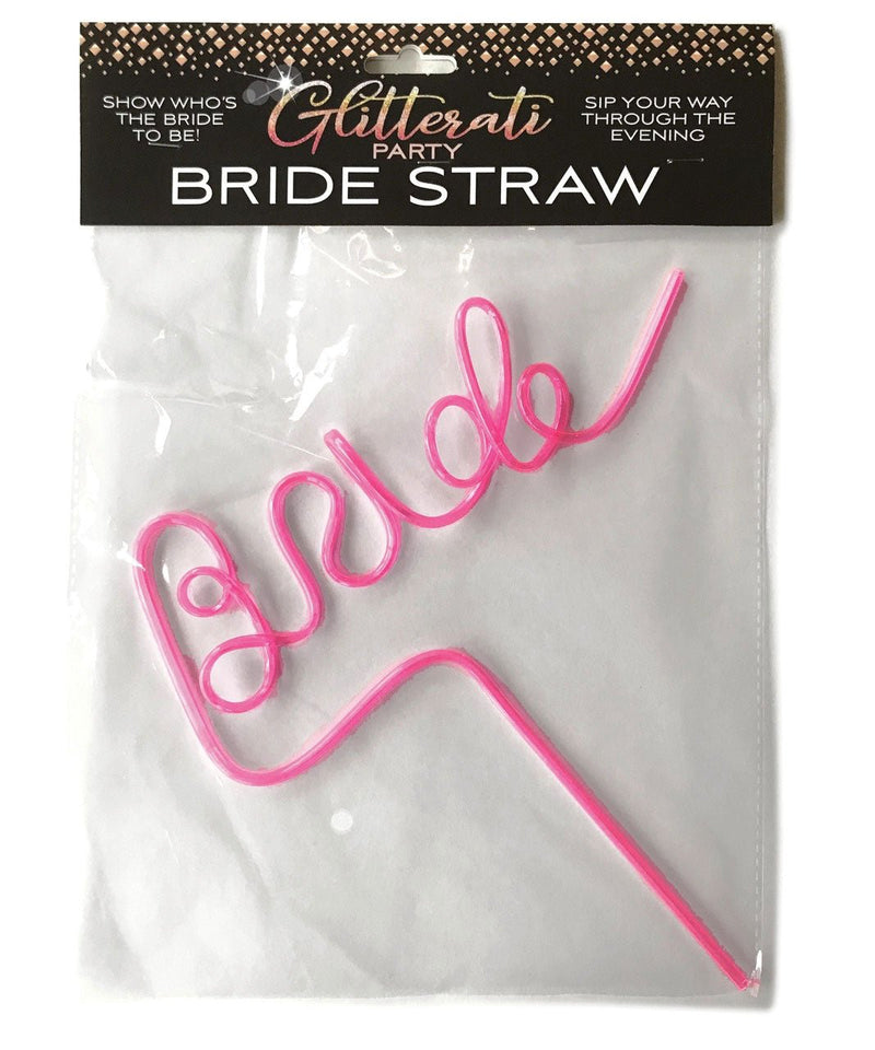 Little Genie Glitterati Bride Straw