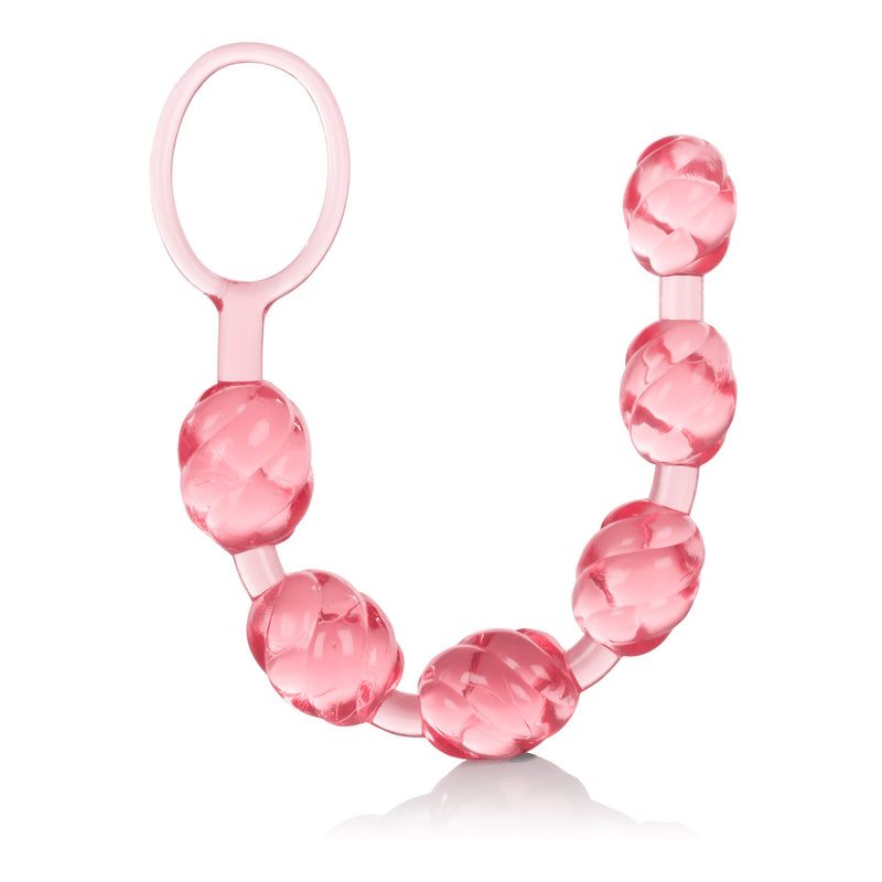 CalExotics Swirl Pleasure Beads - Pink