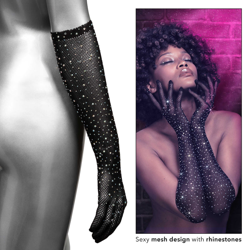 CalExotics Radiance Full Length Gloves - Black