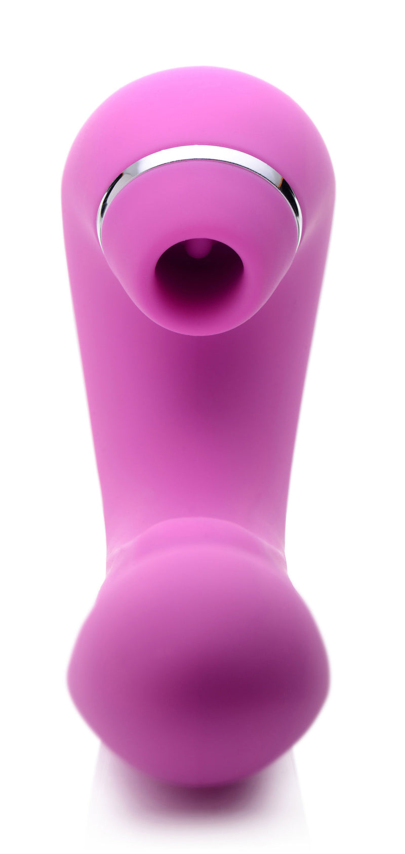 XR Brands Shegasm 5 Star 10x Tapping G-Spot Vibe With Suction - Pink