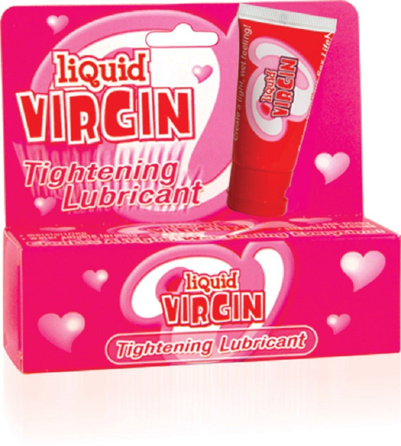 Hott Products Liquid Virgin 1 Oz Bottle Hang Tab Box - Strawberry Scented