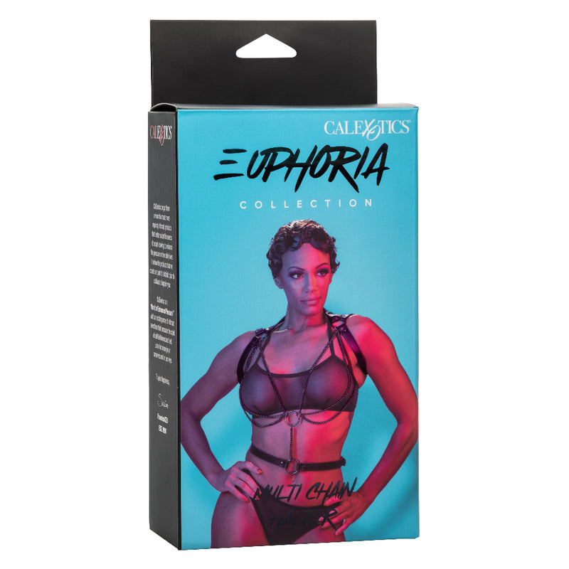 CalExotics Euphoria Collection Multi Chain Halter - Black