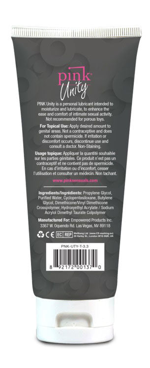 Gun Oil Pink Lubricant Pink Unity 3.3 Oz. Tube