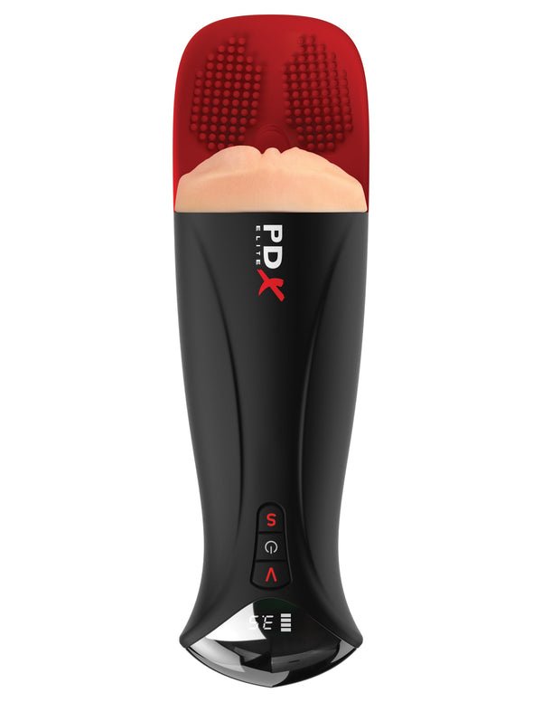 Pipedream PDX Elite Fuck-O-Matic Pro XL - Light - Realistic Automatic Stroker - Canister Masturbation Cup