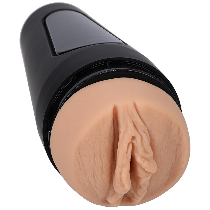 Doc Johnson Main Squeeze - Kylie Rocket - Pussy - Vanilla - Realistic Stroker Masturbator - Canister Masturbation Cup
