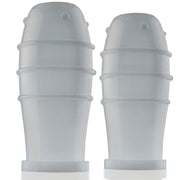 "Lankyz Silicone Nipsuckers - Clear Silicone OX-3211-CLR"