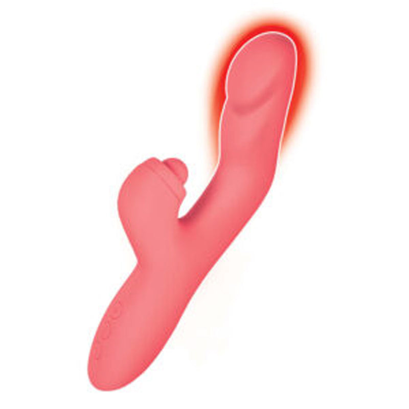 Nasstoys Goddess Heat Up Tapping Massager - Coral