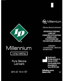 I.D. Lubricants ID Millennium - 500 Piece Case - 12 ml Tubes - Bulk