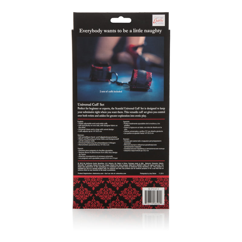 CalExotics Scandal Universal Cuff Set