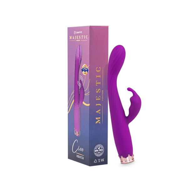 Camtoyz Majestic Vibrator Cleo - Purple