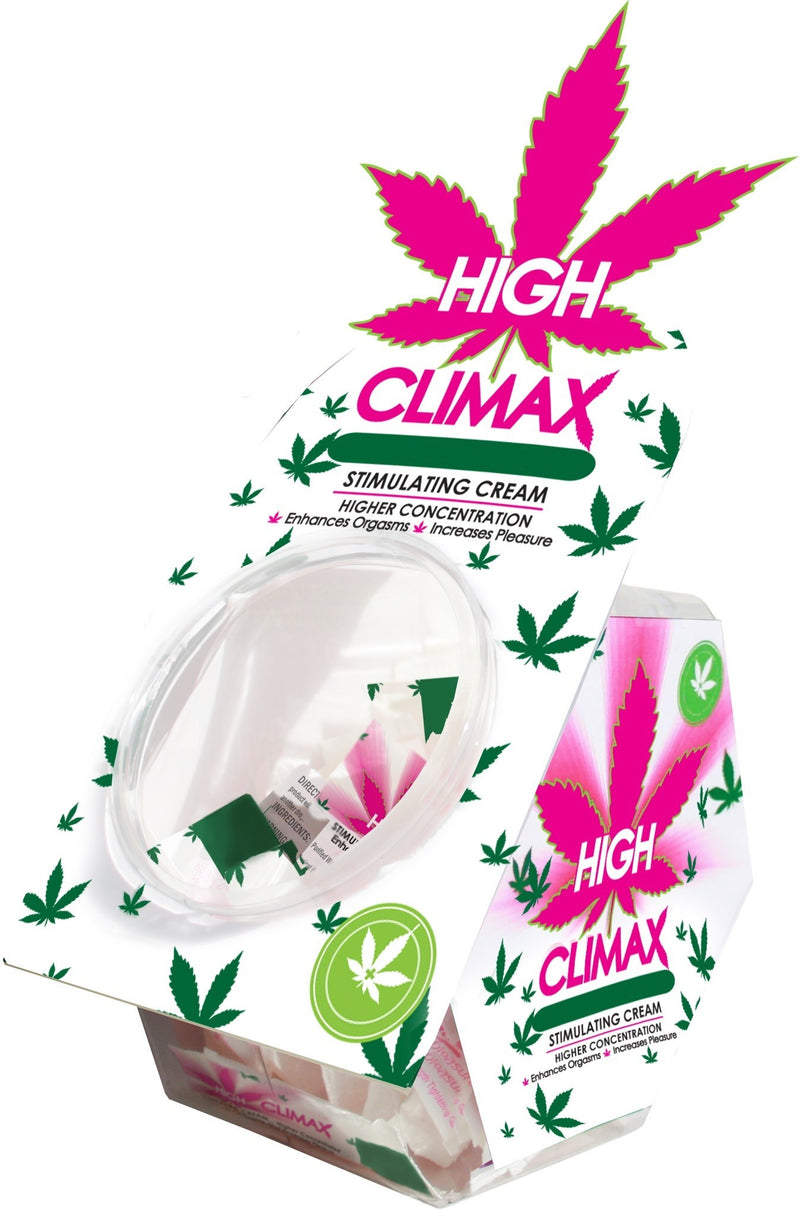 Body Action High Climax Female Stimulating Cream - 0.067 Fl. Oz. - 50 Pc. Bowl Display