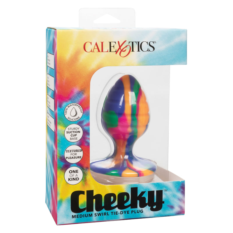 CalExotics Cheeky Medium Swirl Tie-Dye Plug